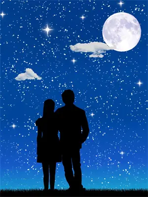 血色蔷薇水印效果